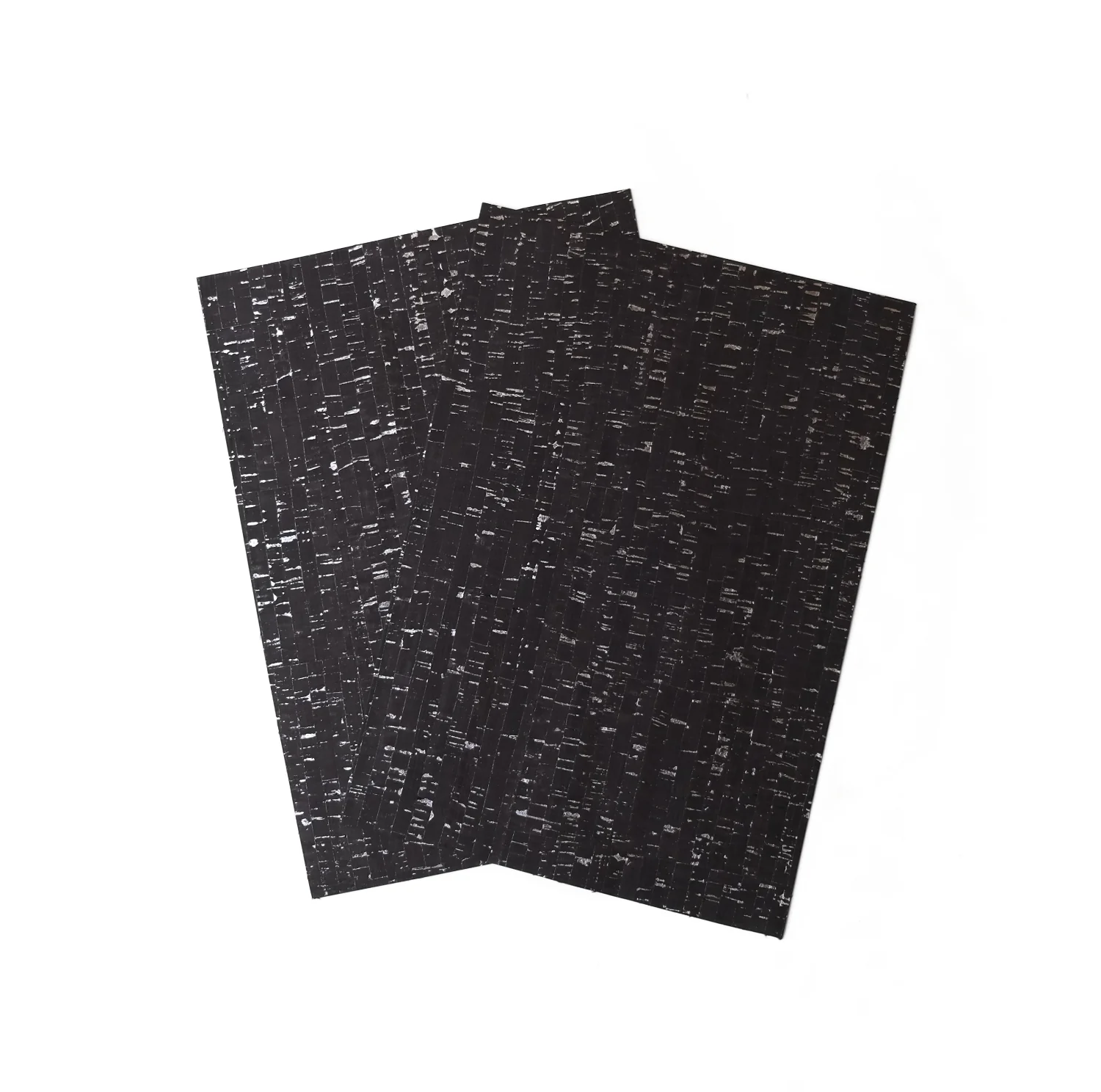 Korkleder Schwarz/Silber - Image 3